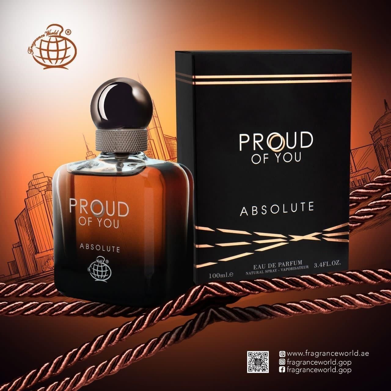 عطر مردانه فرگرانس ورد مدل پراد اف یو ابسولوت حجم ۱۰۰ میل