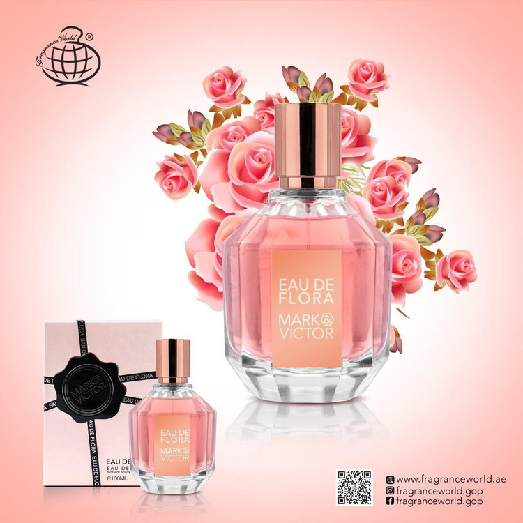 عطر ادوپرفیوم زنانه فرگرانس ورد مدل فلاور بمب حجم ۱۰۰ میل