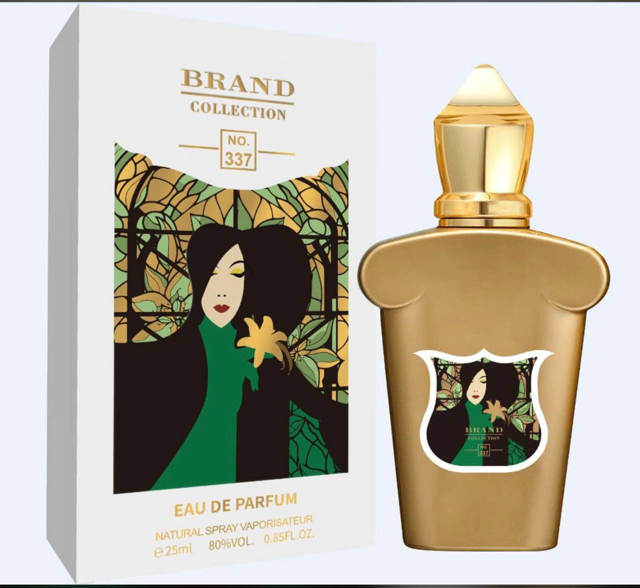 عطر برند کالکشن کد ۳۳۷ زرژف کازاموراتی لیرا حجم ۲۵‌میل